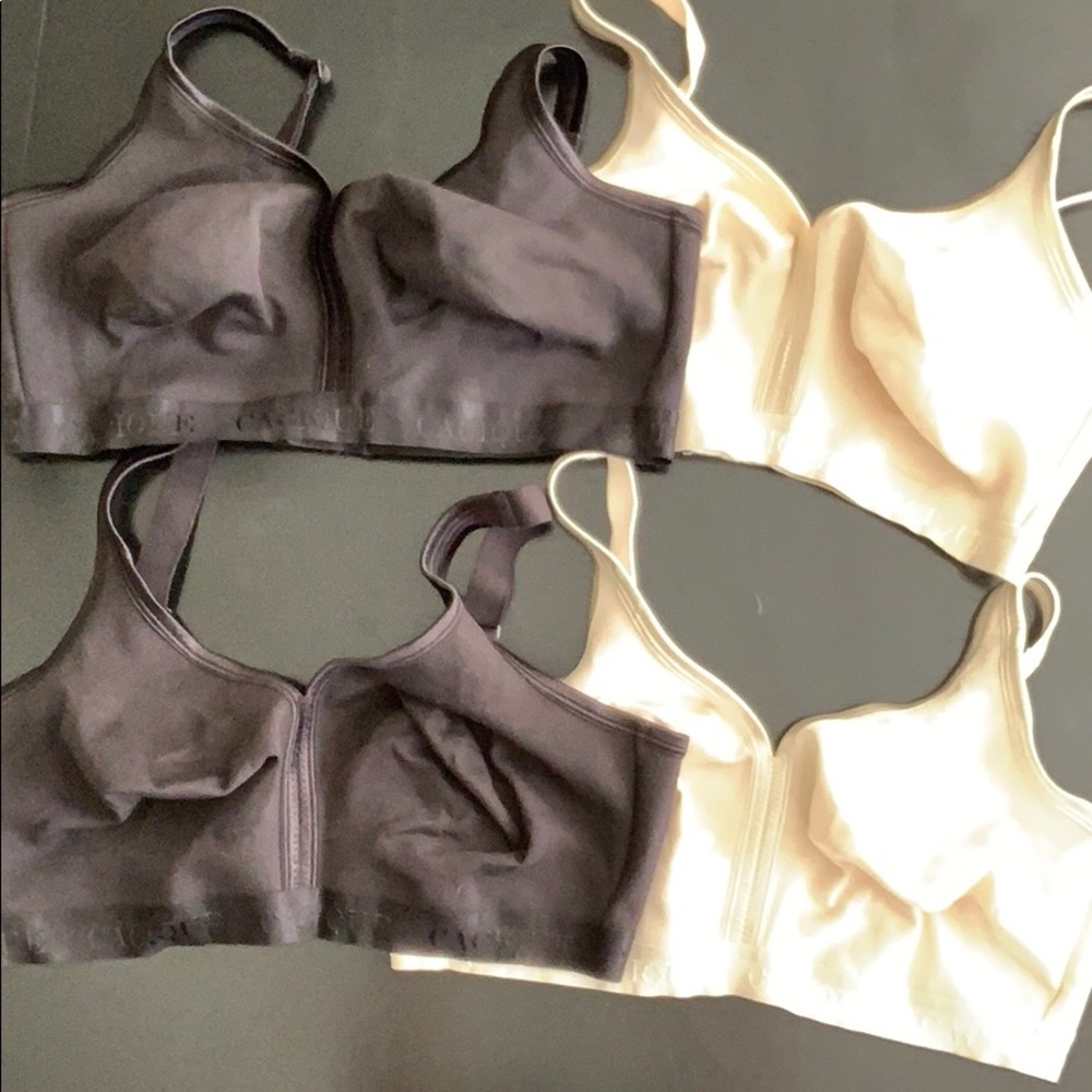 Cacique Cotton No Wire Bras - 42F - Set of 4